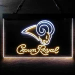 Los Angeles Rams Neon Sign Tiara Royal Bar 1