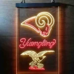 Los Angeles Rams Neon Sign Yuengling Est 1937 1