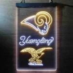 Los Angeles Rams Neon Sign Yuengling Est 1937 1