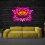Lotus Neon Sign Flower 1