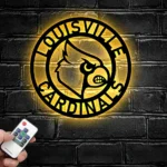 Louisville Cardinals Metal Sign Nfl 1