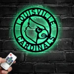 Louisville Cardinals Metal Sign Nfl 1