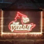 Louisville Cardinals Neon Sign The Ville 1