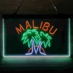 Malibu Neon Sign Rum Wine 3 Color 1