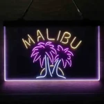 Malibu Neon Sign Rum Wine 3 Color 1