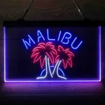 Malibu Neon Sign Rum Wine 3 Color 1
