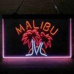 Malibu Neon Sign Rum Wine 3 Color 1
