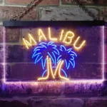 Malibu Neon Sign Rum Wine Bar 1