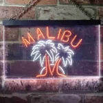 Malibu Neon Sign Rum Wine Bar 1