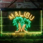 Malibu Neon Sign Rum Wine Bar 1