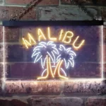 Malibu Neon Sign Rum Wine Bar 1