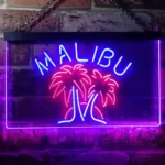Malibu Neon Sign Rum Wine Bar 1