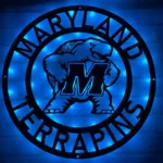 Maryland Terrapins Metal Sign Ncaa 1