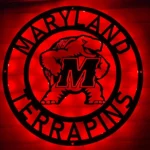Maryland Terrapins Metal Sign Ncaa 1