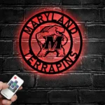 Maryland Terrapins Metal Sign Ncaa 1