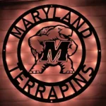 Maryland Terrapins Metal Sign Ncaa 1