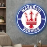 Maserati Neon Sign Super Car 1