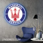 Maserati Neon Sign Super Car 1