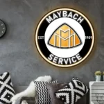 Maybach Neon Sign Super Car 1