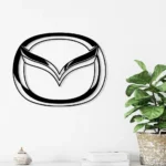 Mazda Metal Sign Logo Car 1
