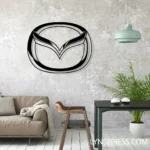 Mazda Metal Sign Logo Car 1