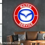 Mazda Neon Sign Super Car 1