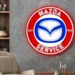 Mazda Neon Sign Super Car 1