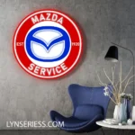 Mazda Neon Sign Super Car 1