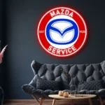 Mazda Neon Sign Super Car 1