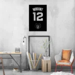 Memphis Grizzlies Metal Sign Custom Ja Morant 12 1