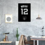 Memphis Grizzlies Metal Sign Custom Ja Morant 12 1
