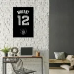 Memphis Grizzlies Metal Sign Custom Ja Morant 12 1