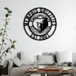Memphis Grizzlies Metal Sign Custom Nba 1