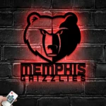 Memphis Grizzlies Metal Sign Emblem 1