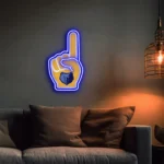 Memphis Grizzlies Neon Sign Nba Foam Finger 1
