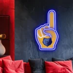 Memphis Grizzlies Neon Sign Nba Foam Finger 1