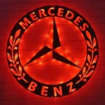 Mercedes Metal Sign Benz 1
