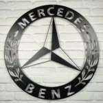 Mercedes Metal Sign Benz 1