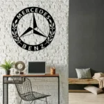 Mercedes Metal Sign Benz 1