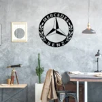 Mercedes Metal Sign Benz 1
