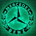 Mercedes Metal Sign Benz 1