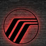 Mercury Metal Sign Logo Car 1