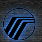 Mercury Metal Sign Logo Car 1
