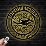 Miami Dolphins Metal Sign Custom Nfl 1