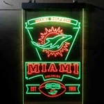 Miami Dolphins Neon Sign Est 1966 1
