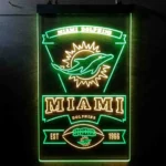 Miami Dolphins Neon Sign Est 1966 1