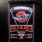 Miami Dolphins Neon Sign Est 1966 1