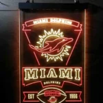 Miami Dolphins Neon Sign Est 1966 1