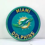 Miami Dolphins Neon Sign Nfl 1