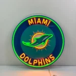 Miami Dolphins Neon Sign Nfl 1